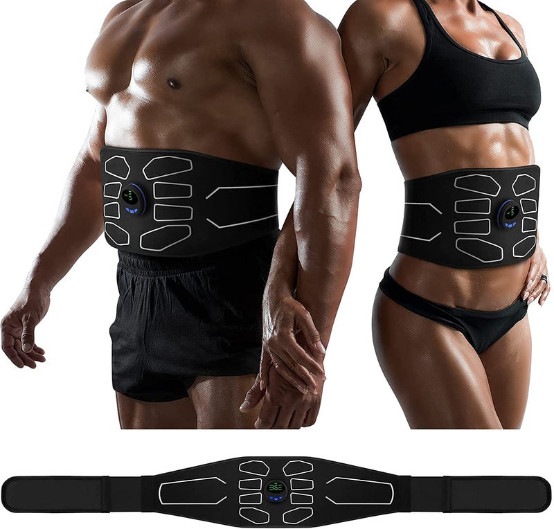MarCoolTrip MZ ABS Stimulator Ab Machine Abdominal Toning Belt Muscle Toner Fitness Training Gear Ab Trainer Equipment for Home MZ7